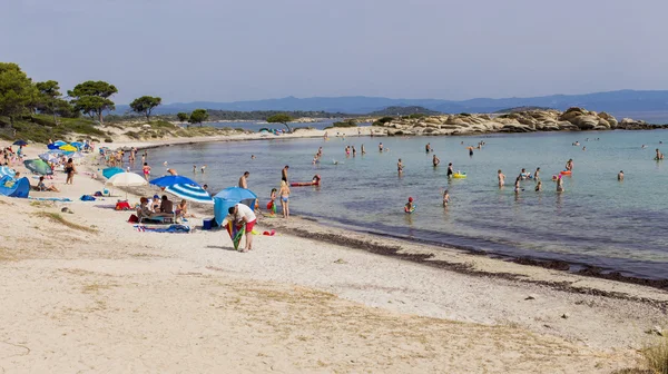 Karidi beach, Řecko — Stock fotografie