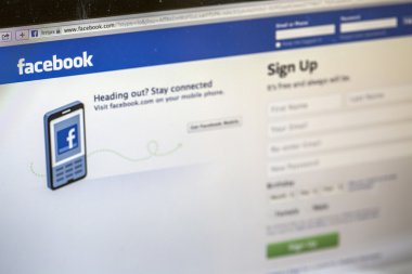 Facebook web sayfası