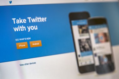 Twitter web sayfası