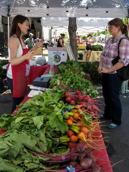 South Pearl Street Farmers Market in Denver — Stock Photo, Image