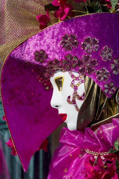 Traditional venetian carnival mask — Stock Photo, Image