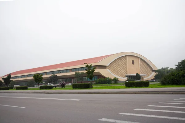 Kuzey Kore Deki Pyongyang Spor Sokağı Ndaki Spor Stadyumunda Hall — Stok fotoğraf