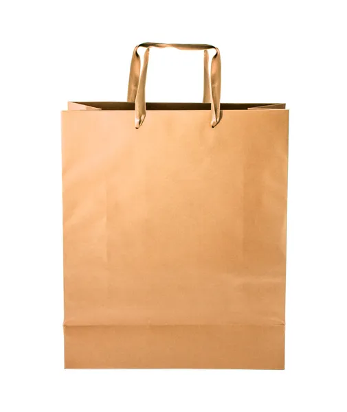 Shopping bag isolated on white — Stock Photo, Image