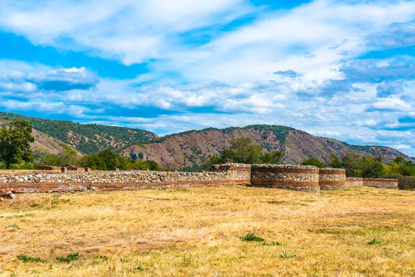 Romeinse Castrum Diana Fortress Gebouwd 101 Kladovo Oost Servië — Stockfoto