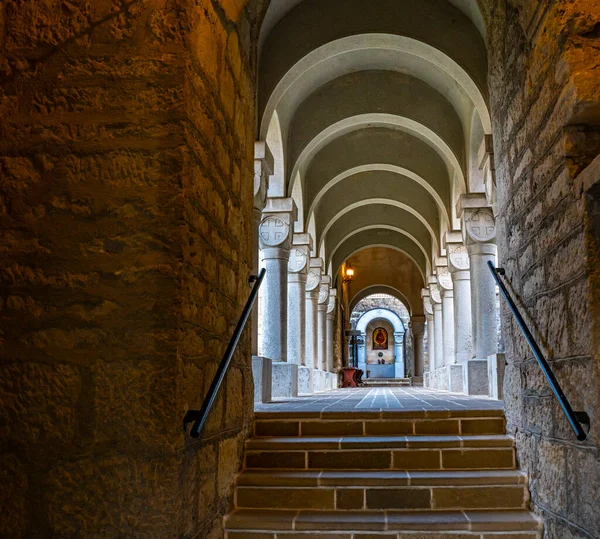 View Hallway Bukovo Monastery Negotin Eastern Serbia — Stock Photo, Image