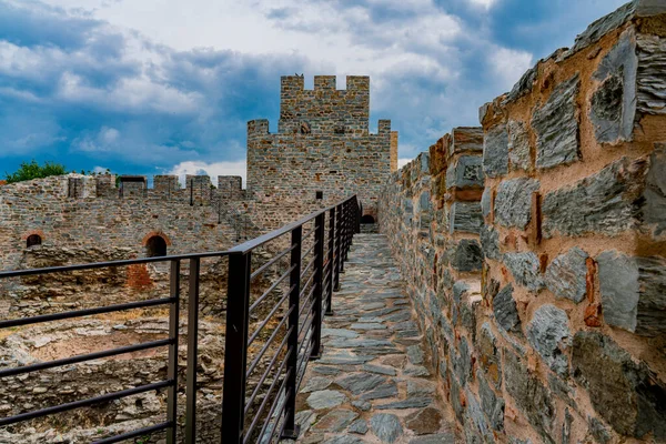 Blick Auf Die Festung Ram Der Donau Serbien — Stockfoto