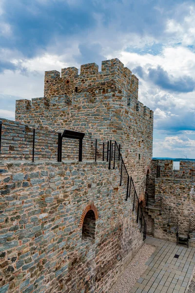 View Ram Fortress Danube River Serbia — Stock Photo, Image
