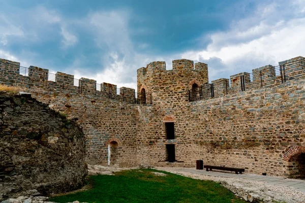 Vue Forteresse Ram Sur Danube Serbie — Photo