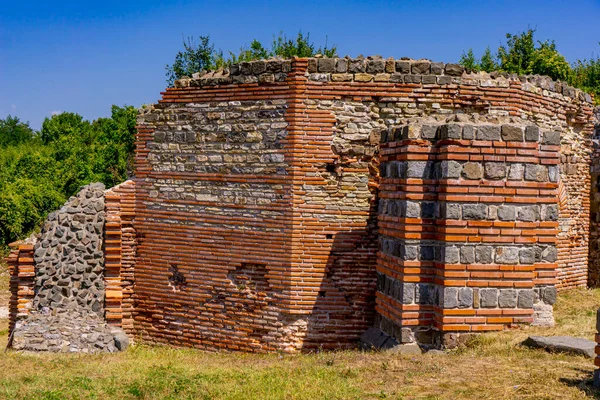 Zicht Felix Romuliana Resten Van Het Paleis Van Romeinse Keizer — Stockfoto