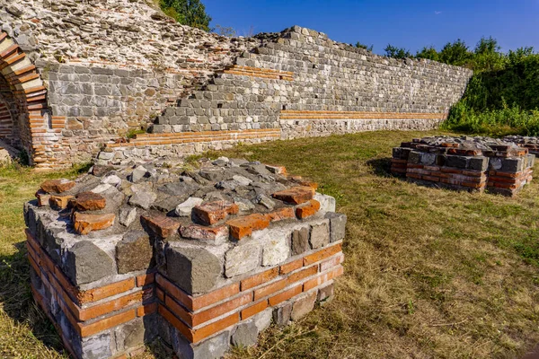 Zicht Felix Romuliana Resten Van Het Paleis Van Romeinse Keizer — Stockfoto