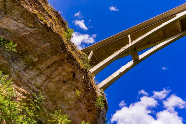 Ponte Sulla Strada Kladovo Golubac Sulla Gola Del Fiume Boljetin — Foto Stock