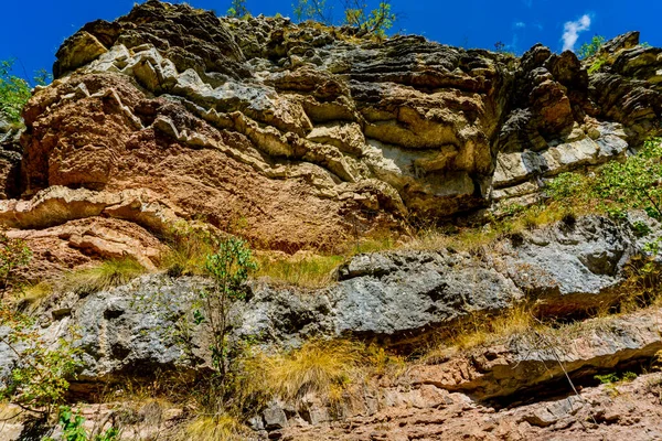 View Boljetin River Gorge Eastern Serbia — Stock Photo, Image