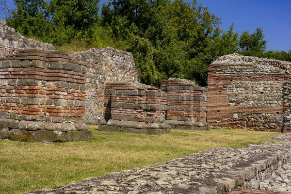 Felix Romuliana Lämningar Antika Romerska Komplex Palats Och Tempel Felix — Stockfoto