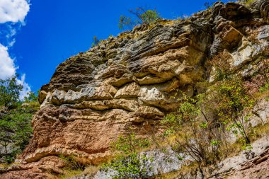 Doğu Sırbistan 'daki Boljetin nehir geçidine bak