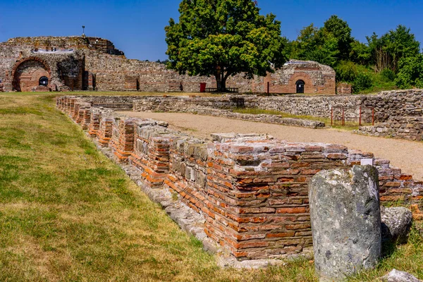 Zicht Felix Romuliana Resten Van Het Paleis Van Romeinse Keizer — Stockfoto