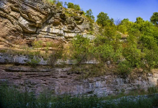 Vista Garganta Del Río Boljetin Este Serbia —  Fotos de Stock