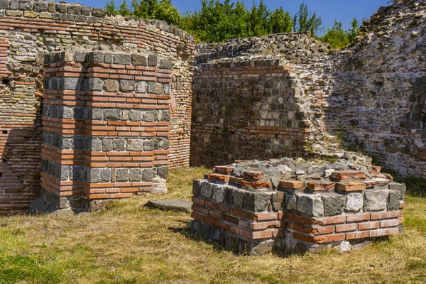 Zicht Felix Romuliana Resten Van Het Paleis Van Romeinse Keizer — Stockfoto