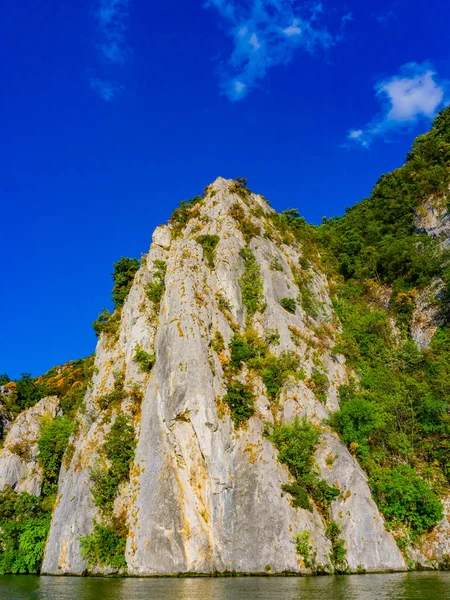 Vista Desfiladeiro Danúbio Djerdap Sérvia — Fotografia de Stock