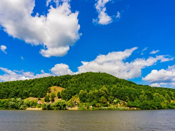 Vista Garganta Del Danubio Djerdap Serbia — Foto de Stock