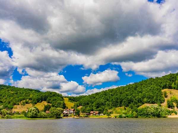 Vista Garganta Del Danubio Djerdap Serbia —  Fotos de Stock