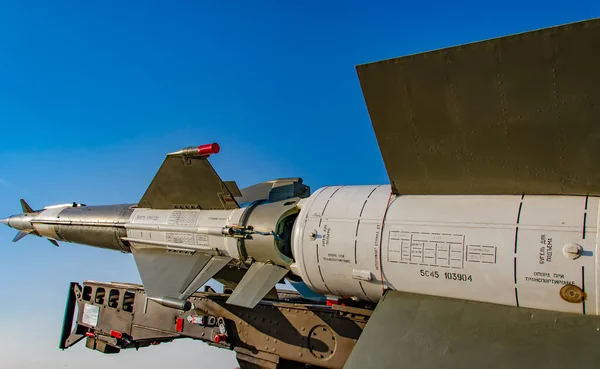 Belgrade Serbia September 2012 Russian 600 Surface Air Missiles 125 — Stock Photo, Image