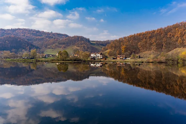 Vista Bahía Porec Garganta Del Danubio Serbia — Foto de Stock