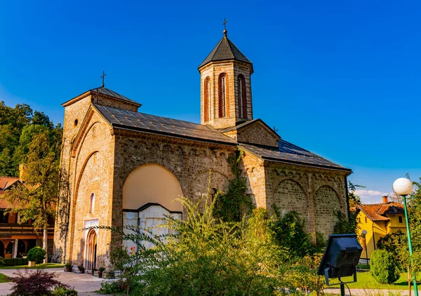 Visa Talet Raca Kloster Nära Bajina Basta Serbien — Stockfoto