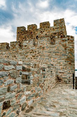 Sırbistan 'da Tuna Nehri üzerindeki Ram Kalesi' ne bak