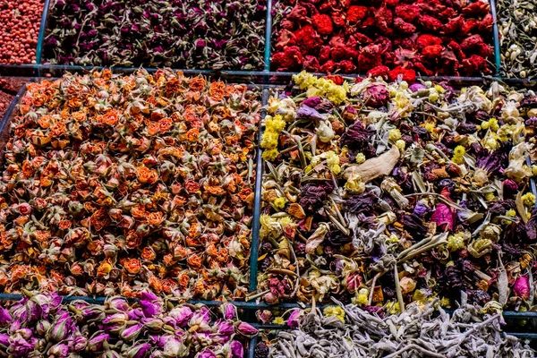 Various Teas Market Istanbul Turkey — Photo