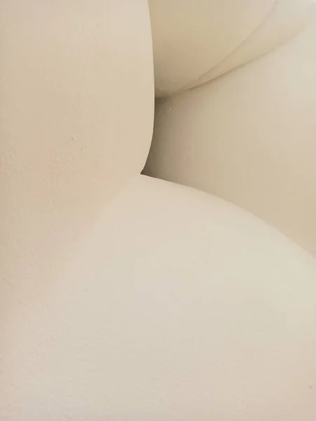 Closeup Detail Abstract White Plaster Backdrop — Fotografia de Stock
