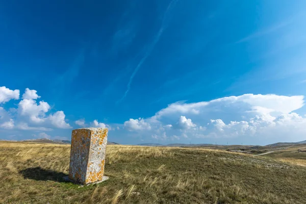 View Medieval Tombstones Morine Pluzine Bosnia Herzegovina — Stok fotoğraf