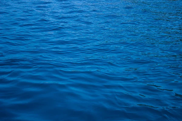 Primer Plano Del Fondo Azul Profundo Del Agua Mar —  Fotos de Stock