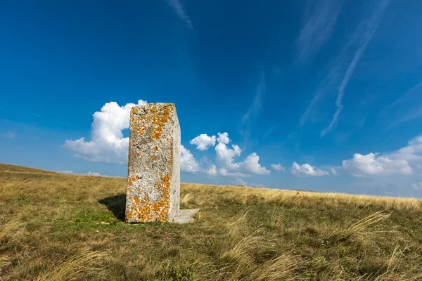 View Medieval Tombstones Morine Pluzine Bosnia Herzegovina — Zdjęcie stockowe