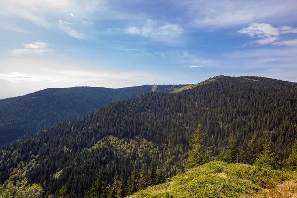 Kilátás Kopaonik Hegyre Szerbiában — Stock Fotó