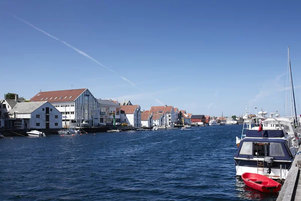 Haugesund kasaba Norveç — Stok fotoğraf