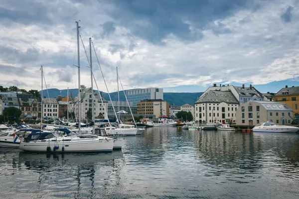 Downtown Alesund, Norway — Stock Photo, Image