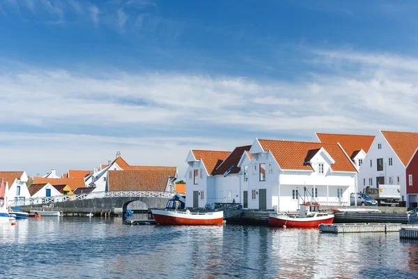 Skudeneshavn village in Norway Stock Photo