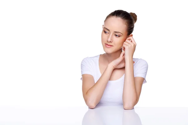 Beauty girl portrait — Stock Photo, Image