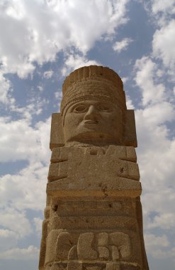 teotihuacan, Meksika içinde kutsal bir heykel parçası