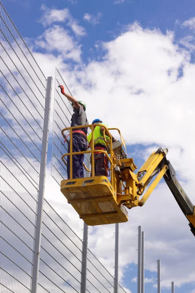 Lavoratori edili — Foto Stock