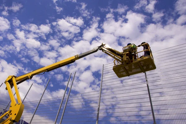 Trabalhadores da construção — Fotografia de Stock