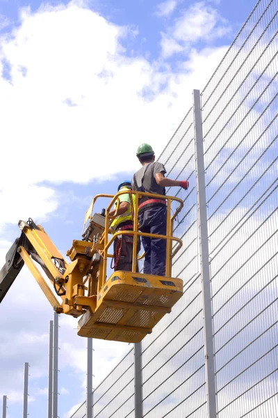 Lavoratori edili — Foto Stock