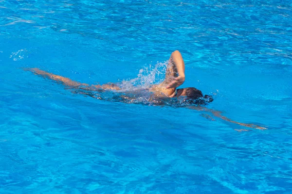 Docela plavkyně — Stock fotografie