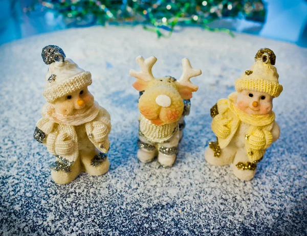 Christmas figurines — Stock Photo, Image