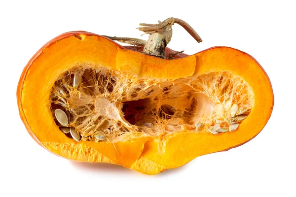 Olgun kabaklar yarısı