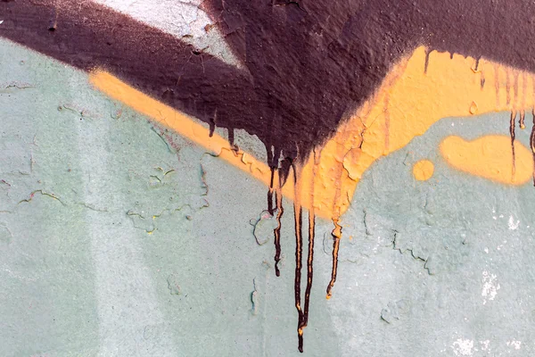 Abstraktes Graffiti an Wand — Stockfoto