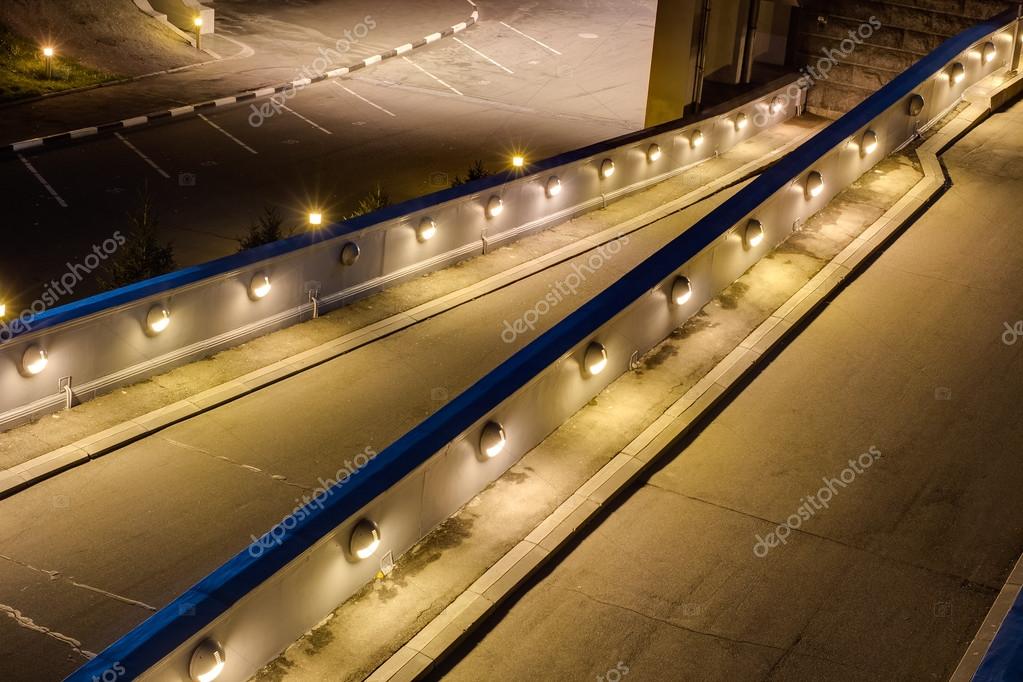 Ramp in the parking lot — Stock Photo © frix12345 32679313