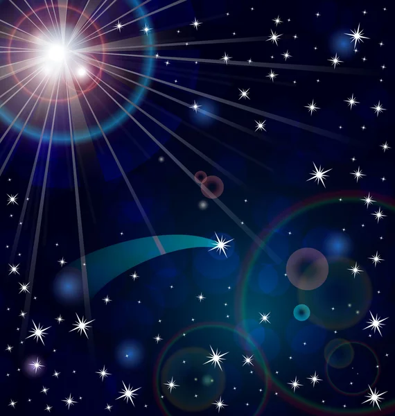 vektör yıldız ışık