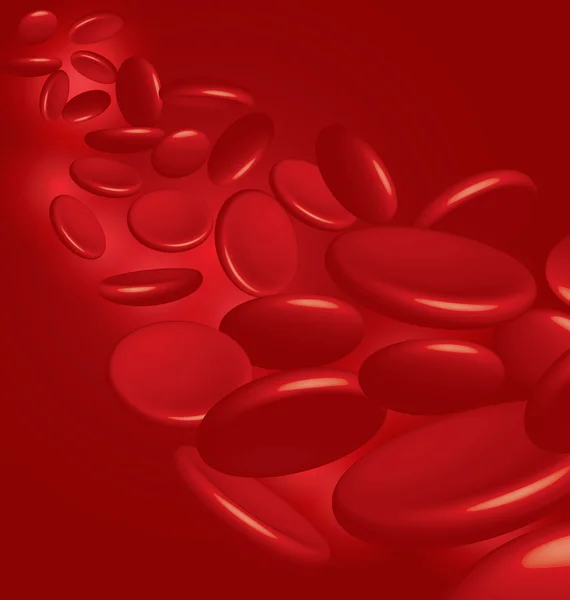 Vettore delle cellule del sangue — Vettoriale Stock