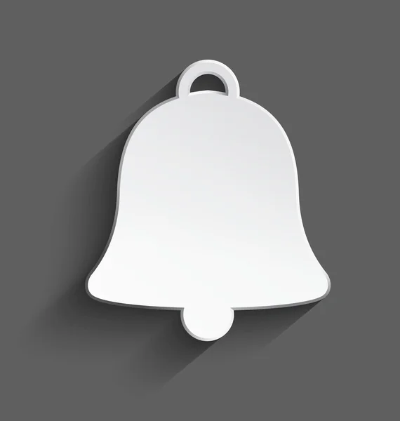 3D christmas bell beyaz